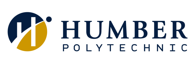 Humber Polytechnic Logo Blue Gold